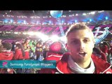 Brandon Wagner - Live from the field of the Opening Ceremonies,Paralympics 2012