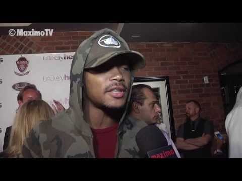 Romeo Miller Interview Chelsie Hightower and Peta Murgatroyd Unlikely Heroes Birthday Party