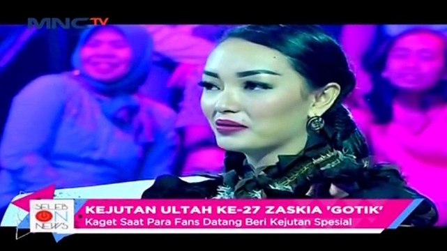 Fans Beri Kejutan Spesial pada Ultah ke-27 Zaskia Gotik