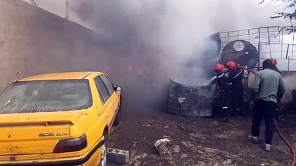 plusieurs ateliers prennent feu à Léona
