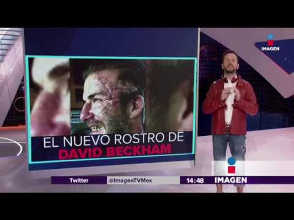 Beckham actuará con rostro desfigurado