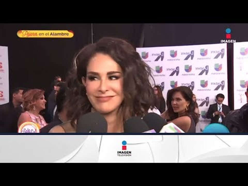 Alfombra morada de premios TV y Novelas | Sale...