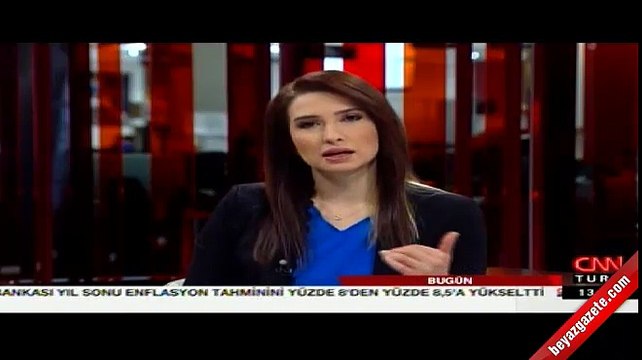 CNN Türk spikeri Başak Şengül'ün canlı yayın kazası