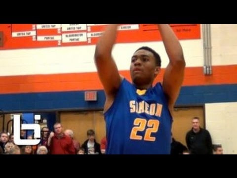 Jabari Parker wins 3rd consecutive Pontiac MVP & Simeon wins 2012 Title!