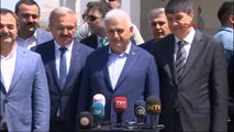 Antalya Başbakan Yıldırım, Cuma Namazı Çıkışı Cumhurbaşkanı Erdoğan'ın Parti Üyeliği Hakkında...