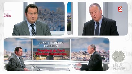 Les 4 Vérités - Jean-Frédéric Poisson : "Emmanuel Macron et Marine Le Pen représentent une forme de blocage"