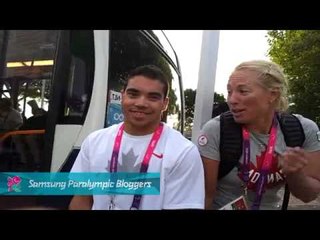 Michelle Stilwell - Meeting Team Canada, Paralympics 2012