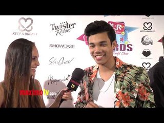 Roshon Fegan INTERVIEW at KARtv Dance Awards 2013 at MGM Grand Las Vegas