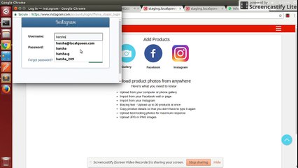 Instagram Screencast