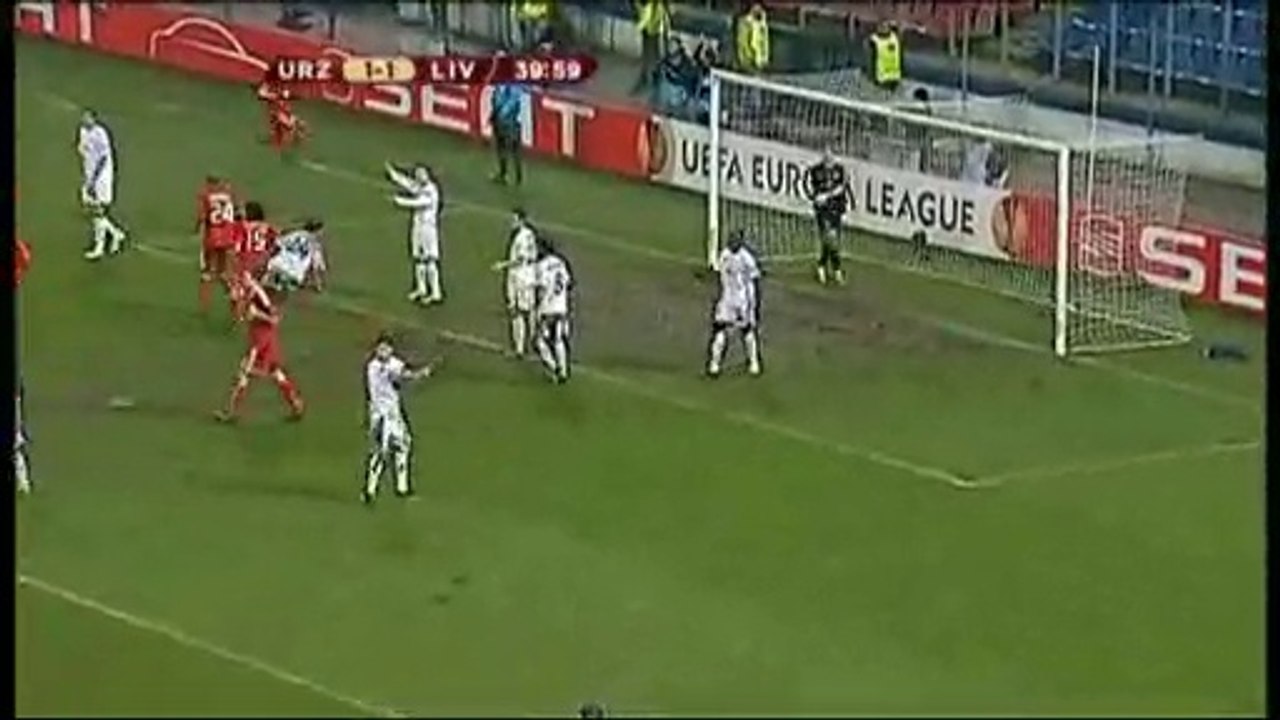 Unirea Urziceni vs Liverpool - Europa League 2010