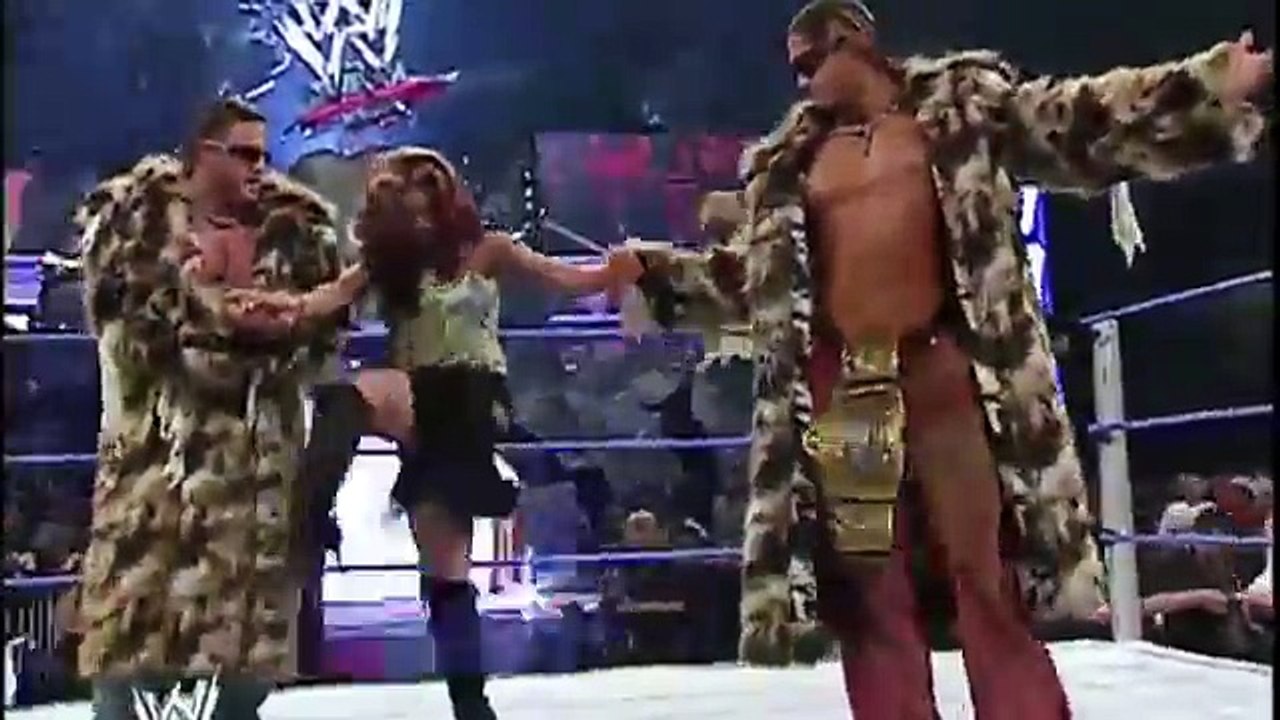 WWE SMACKDOWN JILLIAN HALL CONFRONTS MELINA