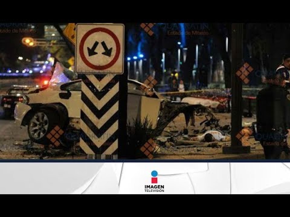El trágico accidente del BMW sobre Paseo de la Reforma | Imagen Noticias con Francisco Zea