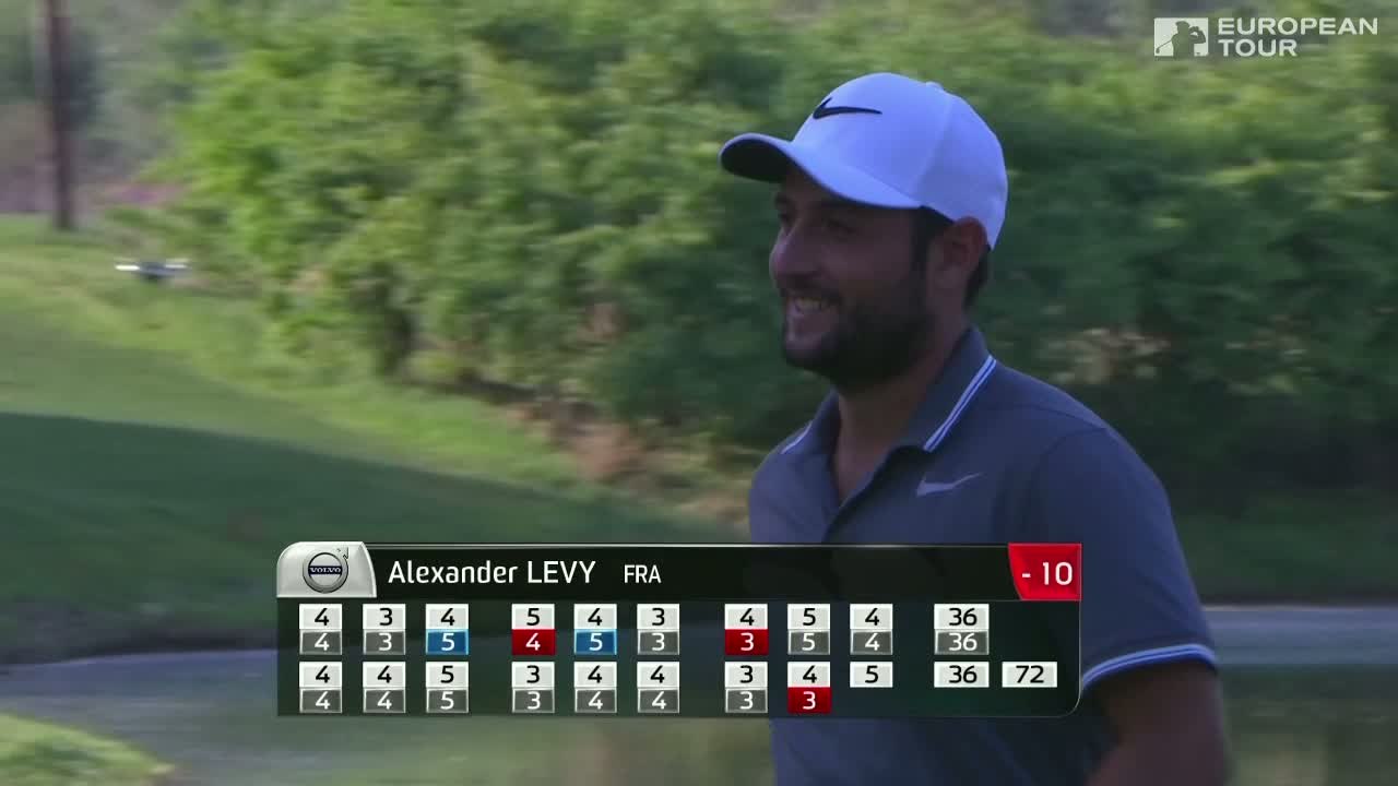 Golf - EPGA : La réaction d'Alexander Levy après le 2e tour du Volvo China Open