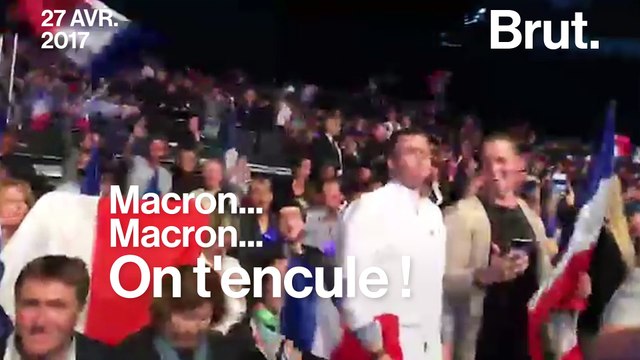 Ils ont chanté quoi les partisans de Marine Le Pen à Nice ?