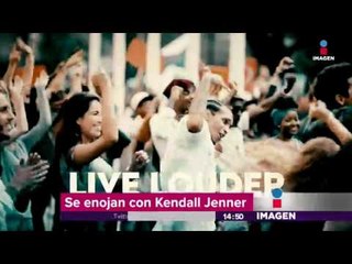 Kendall Jenner hace enojar por spot de Pepsi