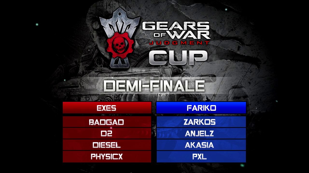 Gears Judgement French Cup 1/2 Finale: eXeS vs Fariko