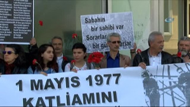 1 Mayıs 1977'de Hayatını Kaybedenler Kazancı Yokuşunda Anıldı