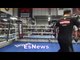 Mikey Garcia Landing Monster Shots On Mitts Repping Nate Diaz EsNews Boxing