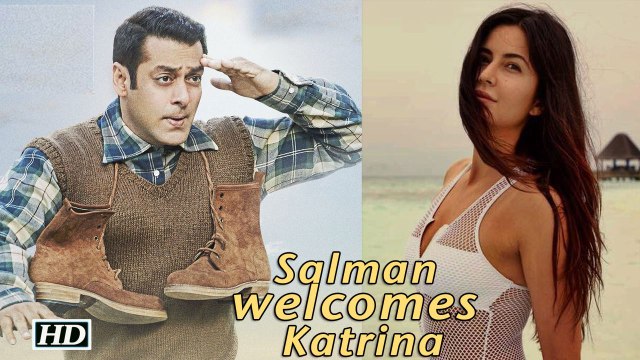 How Beautifully Salman welcomes Tigeress Katrina