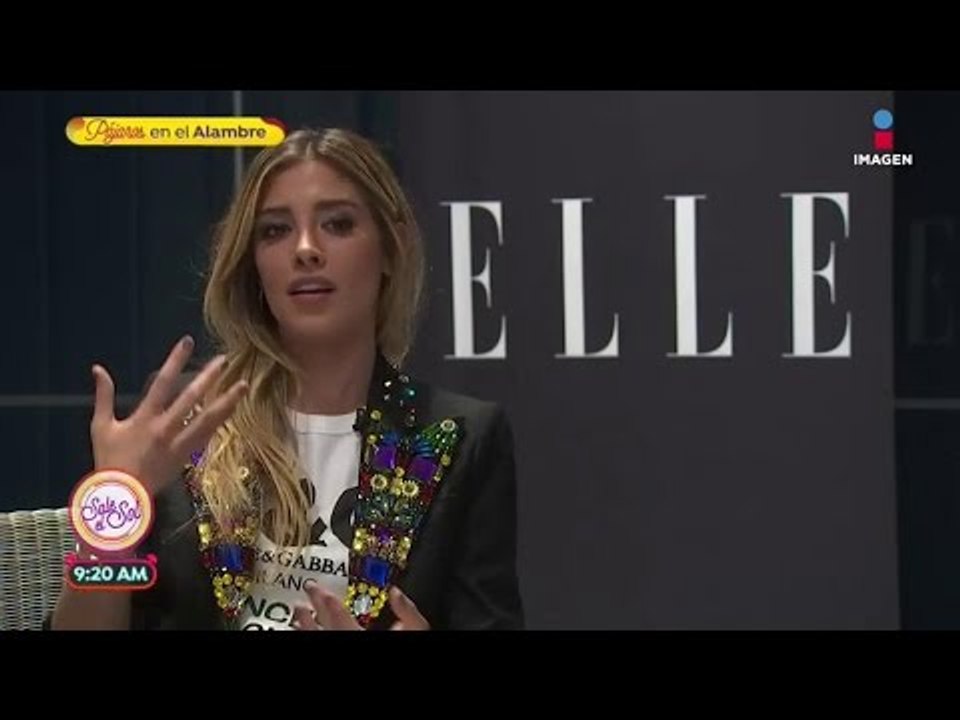 Exlcusiva con Michelle Salas por programa de televisión en México