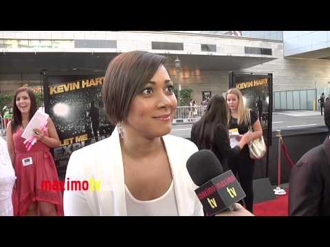 Cynthia Kaye McWilliams Interview at KEVIN HART Let Me Explain Movie Premiere Red Carpet