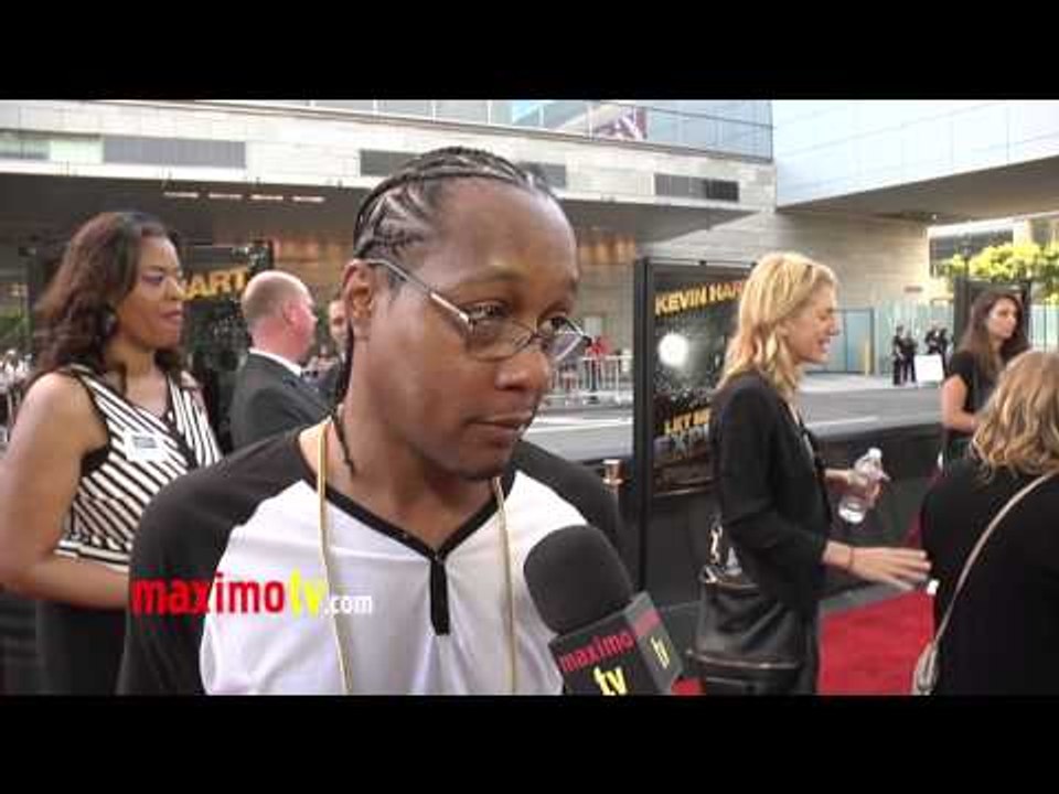 DJ Quick Interview at KEVIN HART "Let Me Explain" Movie Premiere Red Carpet in Los Angeles