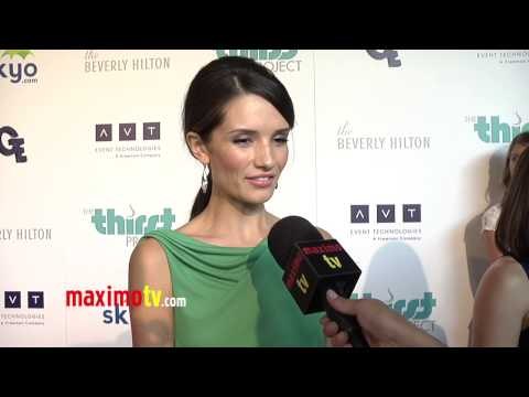 Alice Greczyn Interview 4th Annual THIRST Gala Red Carpet ARRIVALS
