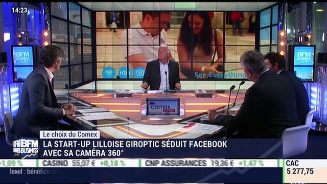 Le choix du Comex: La camera 360° de Giroptic séduit Facebook – 28/04