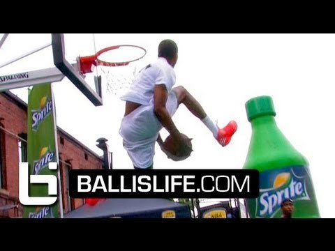 6'6 G Smith CRAZY Off The Side Of Backboard REVERSE Eastbay Dunk! Brand NEW Dunk & Mix!