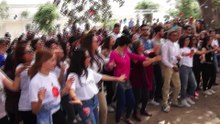 Dance Tunisienne:  Rochdi Belgasmi avec les étudiants de l'ESSTED au cours du RAID 2017
