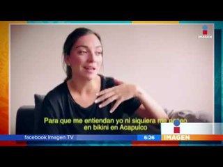 Regina Blandón aclara sobre video "porno"