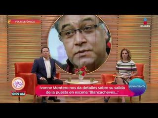 LLamada telefónica sobre la salida de Ivonne Montero de Blanchacheves