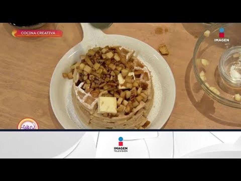 Si los haces tú, quedan más esponjosos: Waffles caseros