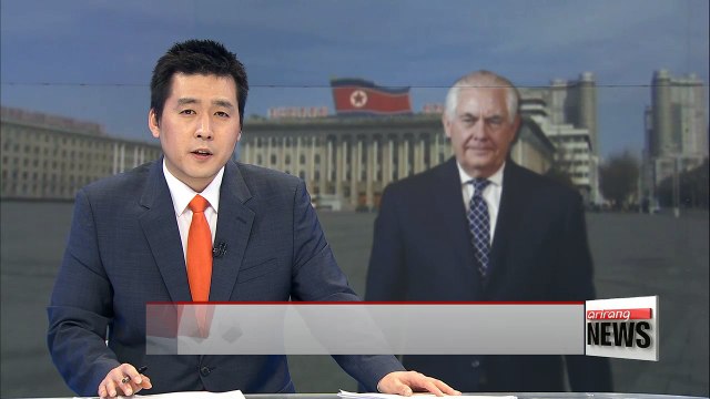 Rex Tillerson says U.S. seeks talks with North Korea