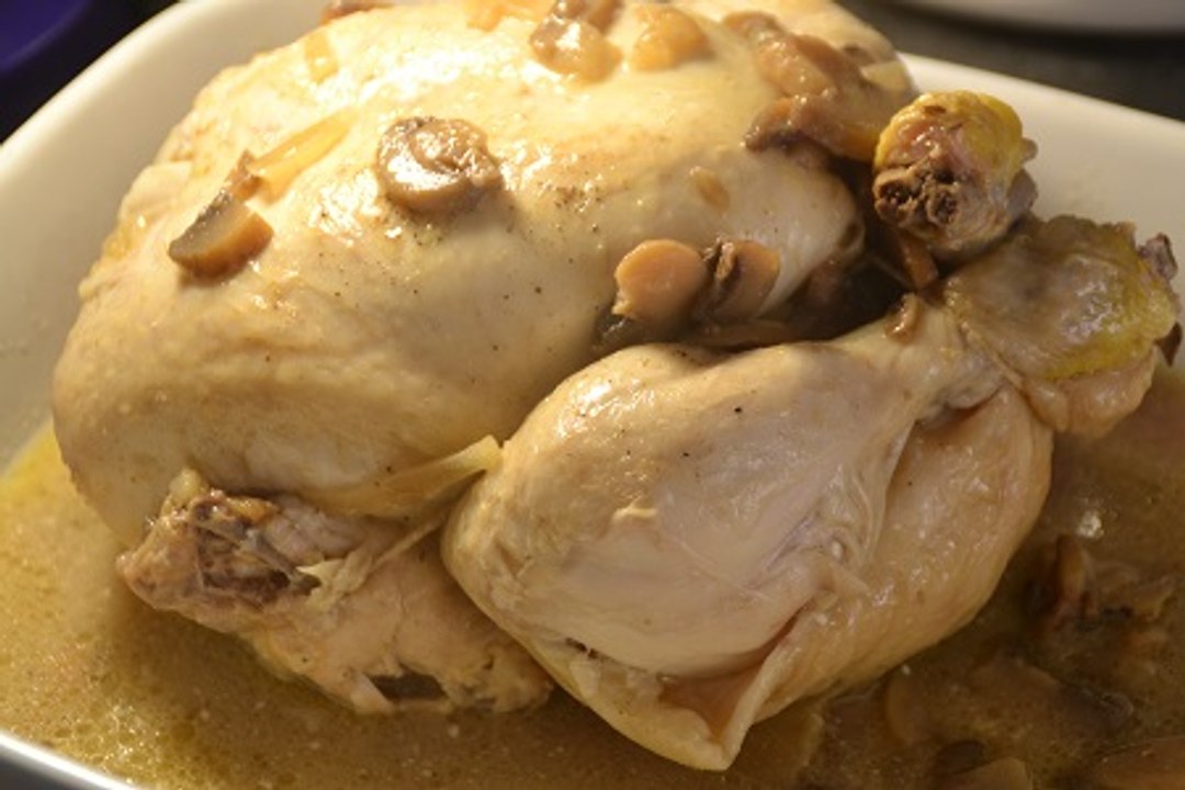 POULET ENTIER MOUTARDE  au cookeo