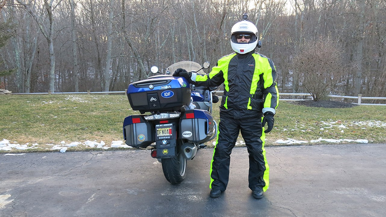 Olympia New Horizon Rain Suit Review - Moto Mouth Moshe Episode #30