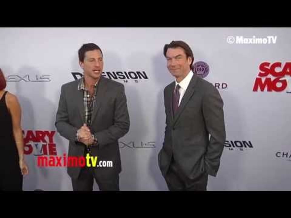 Simon Rex and Jerry O'Connell "Scary Movie 5" Premiere Arrivals