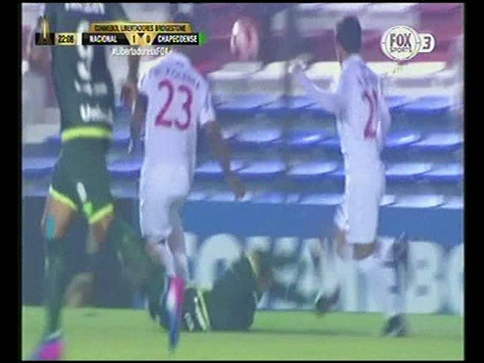 Primer Tiempo Nacional vs Chapecoense
