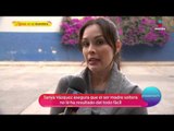 Tanya Vázquez lista para regresar a trabajar