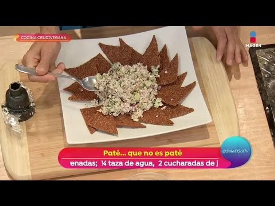 Paté que no es paté, ¡crudivegano!