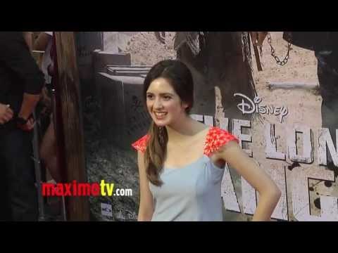 Laura Marano The Lone Ranger Premiere Disney California Adventure Park