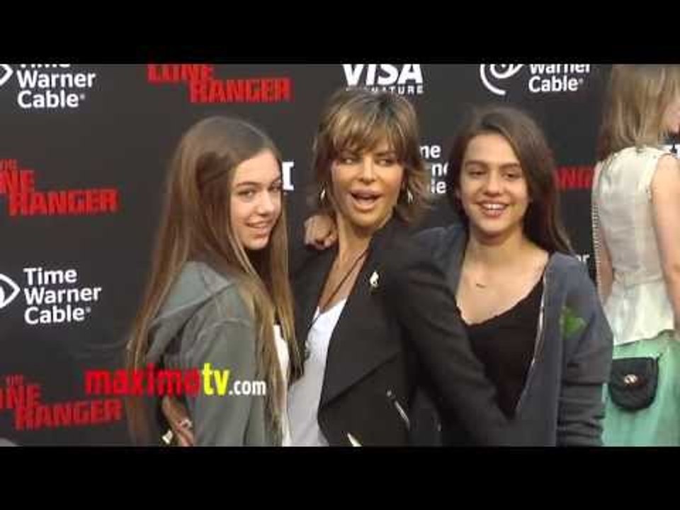 Lisa Rinna "The Lone Ranger" Premiere Disney California Adventure Park