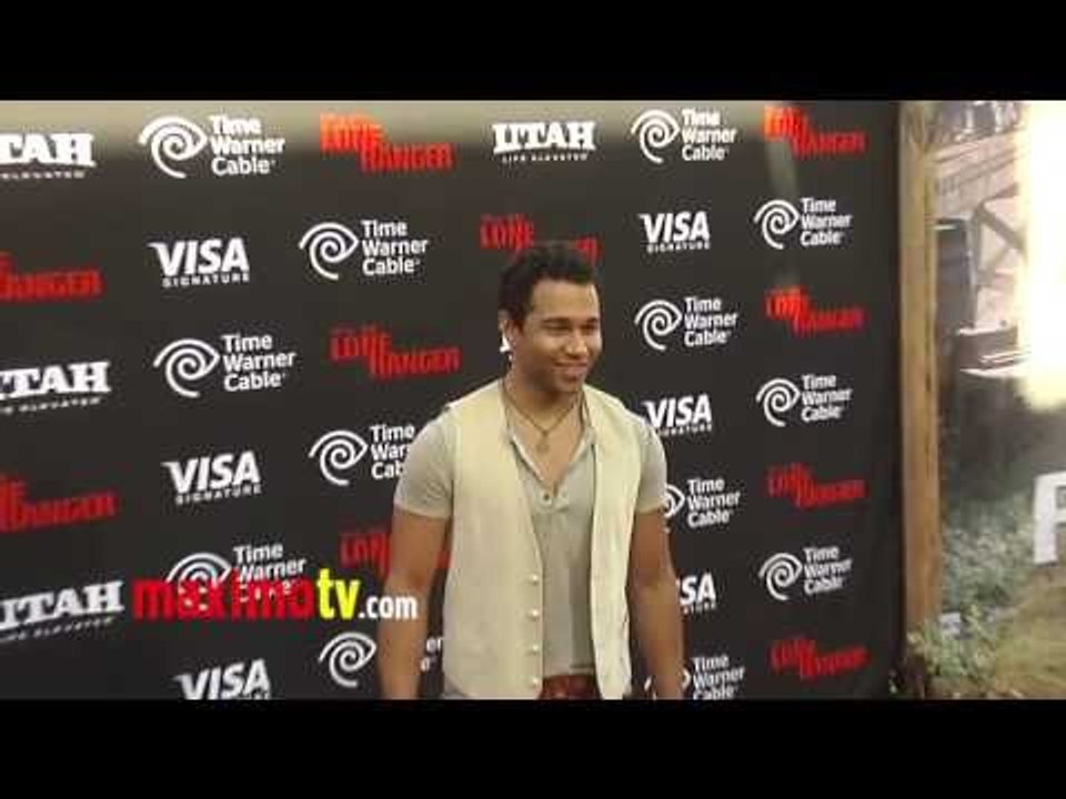 Corbin Bleu "The Lone Ranger" Premiere Disney C...