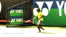 郭千綺（台湾）のフォアハンド　The Art of Soft Tennis --FORE HAND-- KUO Chen-Chi(TPE)
