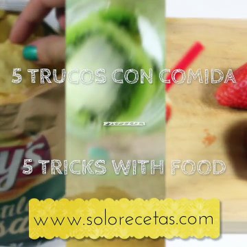 5 FOOD Life Hacks _ 5 TRUCOS con comida ✅ Top Tips and Tricks in 1 minute