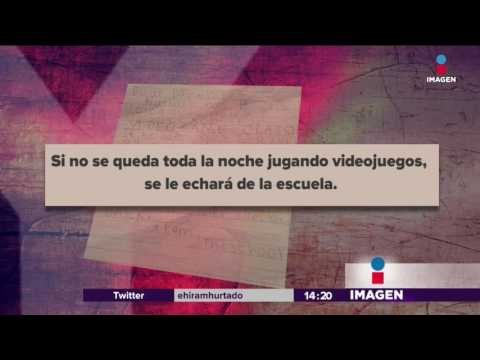 Escuela pide a papás que su hijo juegue más videojuegos en la noche
