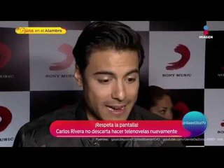 Así ha vivido Carlos Rivera estos 12 años de fama