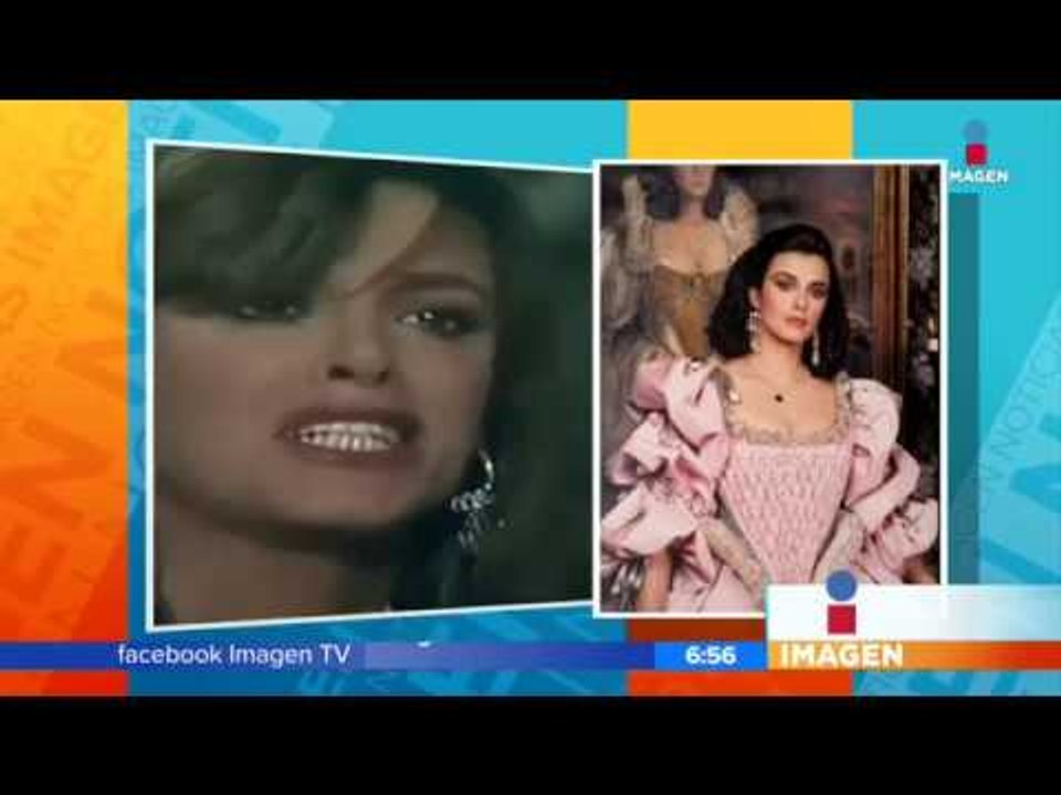 Lucía Méndez es un éxito en Italia