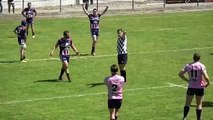 French Rugby League player knocks out referee with punch