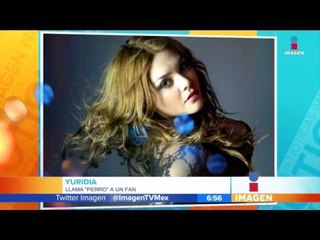 Yuridia gritó "¡perro!" a un fan en San Diego